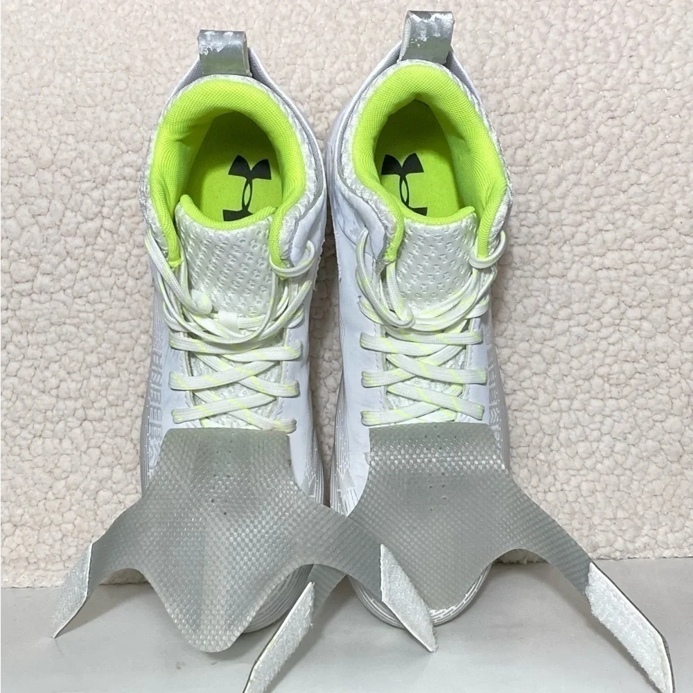 Under Armour Mens Highlight MC White Football Athletic Cleats Shoes SZ US 11.5
